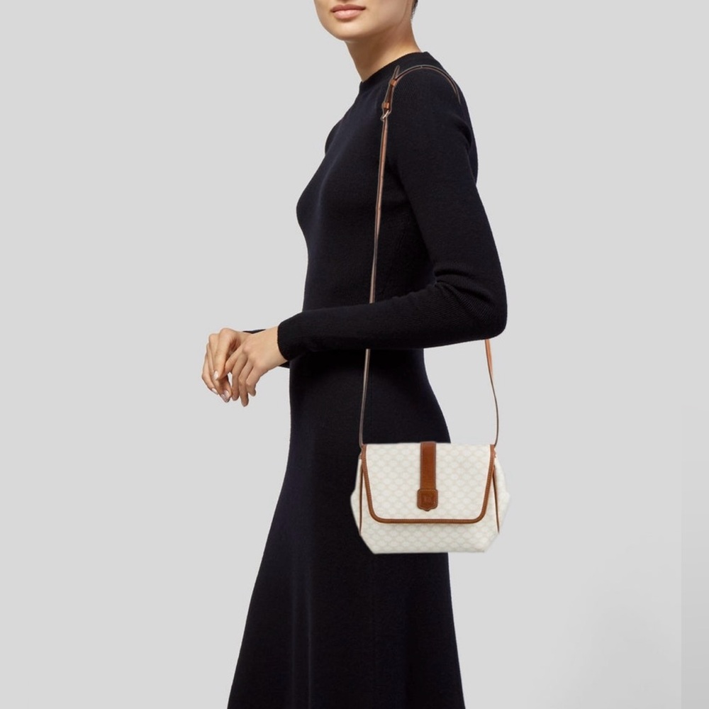 Celine Macadam Crossbody Bag - Vintage Designer Classic